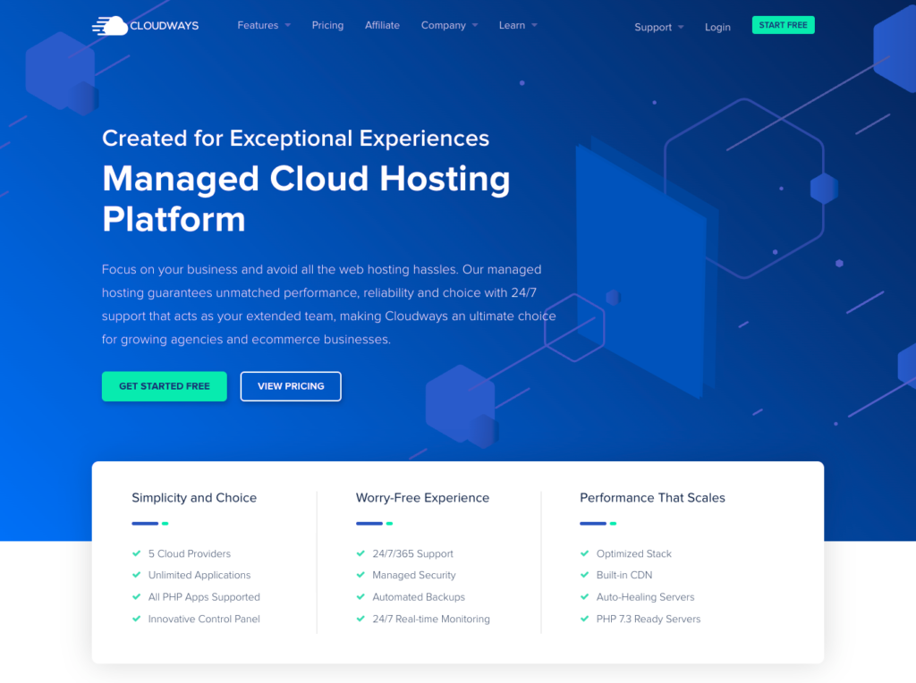 cloudways web hosting