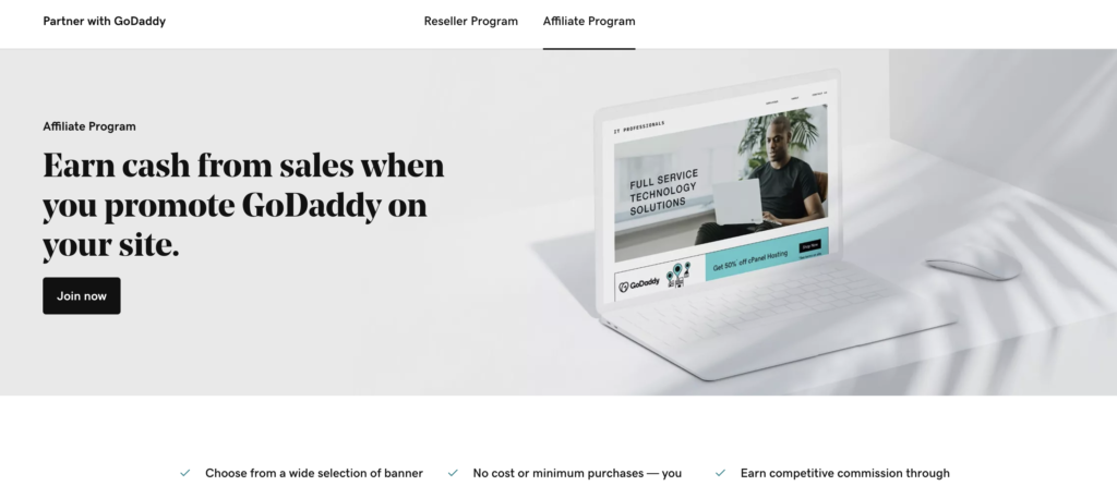 GoDaddy Affiliate Program